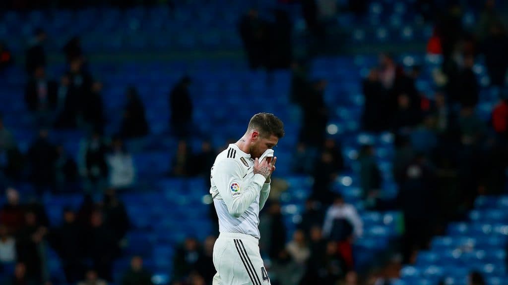 Sergio Ramos infuriated by ‘scandalous’ refereeing in latest defeat