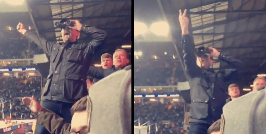 Leeds United fans sing chant after the Bielsa spy scandal