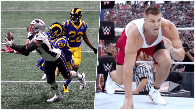 Door open for Patriots’ Rob Gronkowski to join WWE after Super Bowl LIII triumph