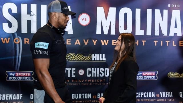 Anthony Joshua wants to be more like Katie Taylor