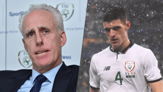 Mick McCarthy is adamant that Declan Rice should not have been given the FAI young player of the year award