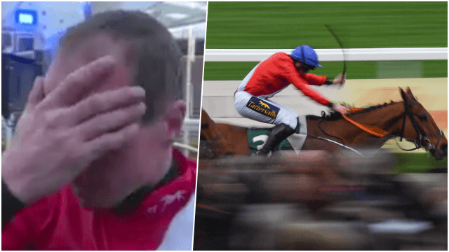 Wexford jockey Jamie Codd pays emotional tribute to his brother after winning Champion Bumper