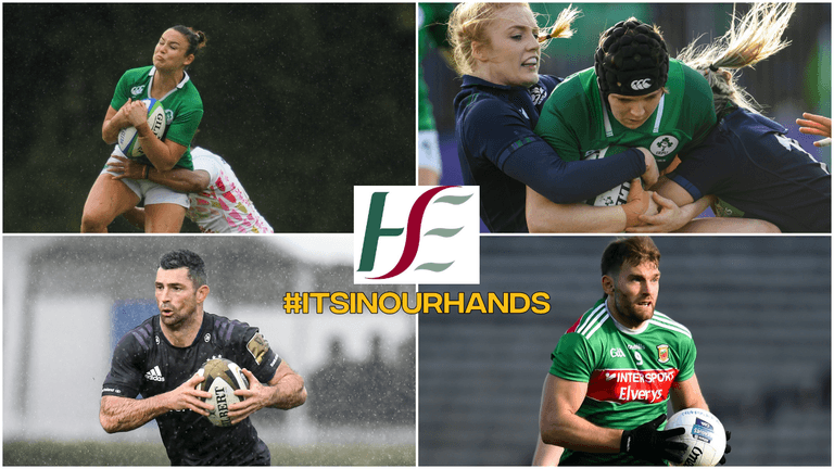 #ItsInOurHands – Rugby and GAA stars get behind HSE Coronavirus campaign