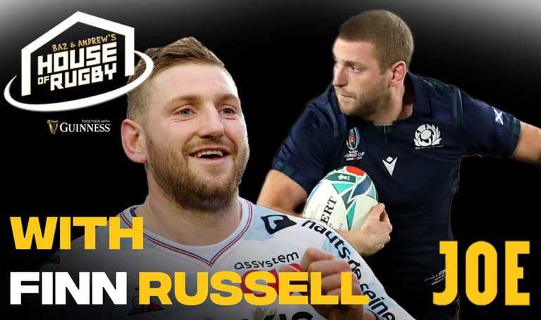 Baz & Andrew’s House of Rugby – Finn Russell on life in Paris Baz & Andrew’s House of Rugby – Finn Russell on life in Paris