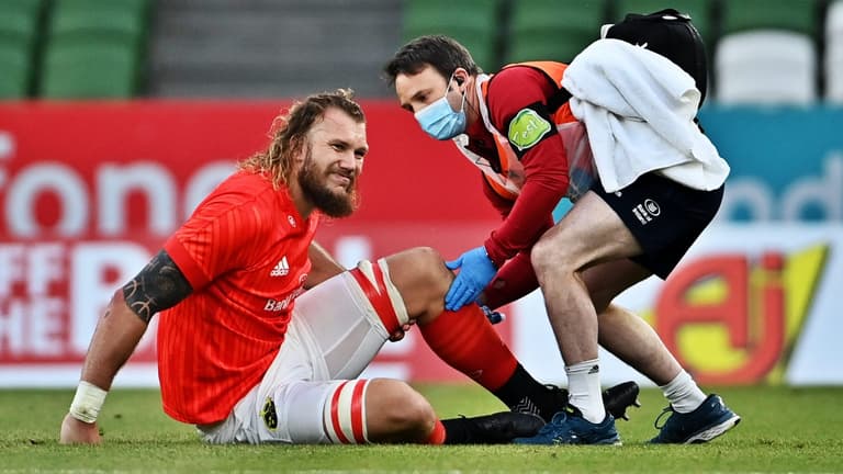 Seven minutes into rugby’s return, Munster hit with injury nightmare Seven minutes into rugby’s return, Munster hit with injury nightmare
