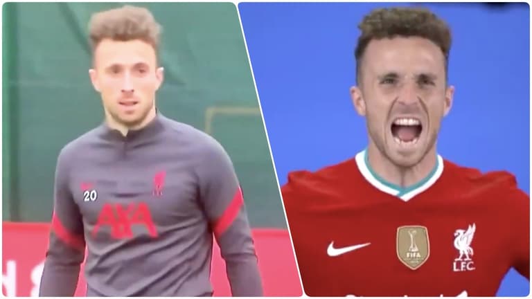 “Pressing monster” Jota impressing at Liverpool training “Pressing monster” Jota impressing at Liverpool training