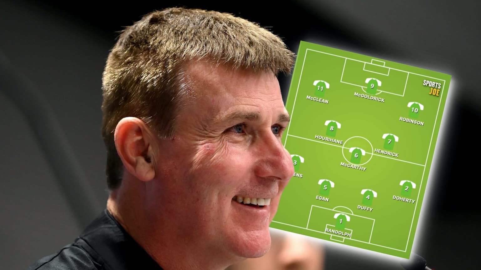 James McClean starts ahead of Connolly as Ireland name team for Slovakia