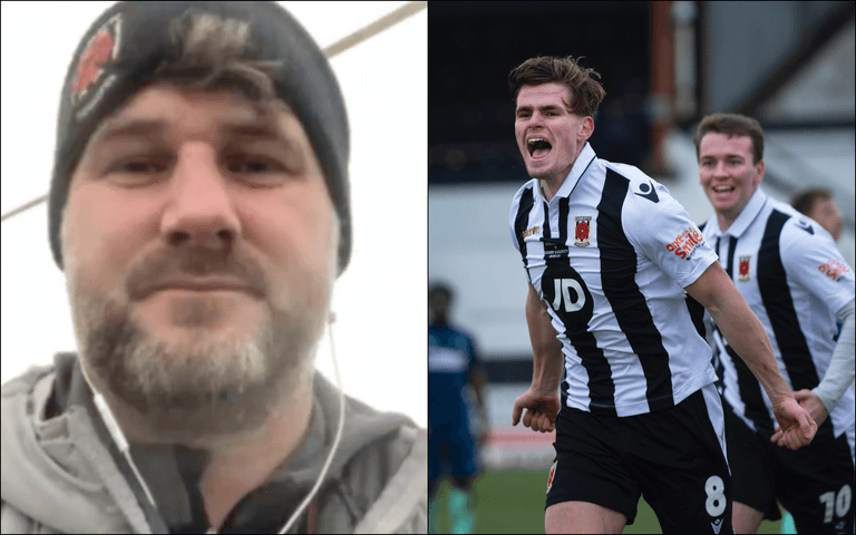 Chorley groundsman slept under heated tent on pitch to ensure Derby game could go ahead Chorley groundsman slept under heated tent on pitch to ensure Derby game could go ahead