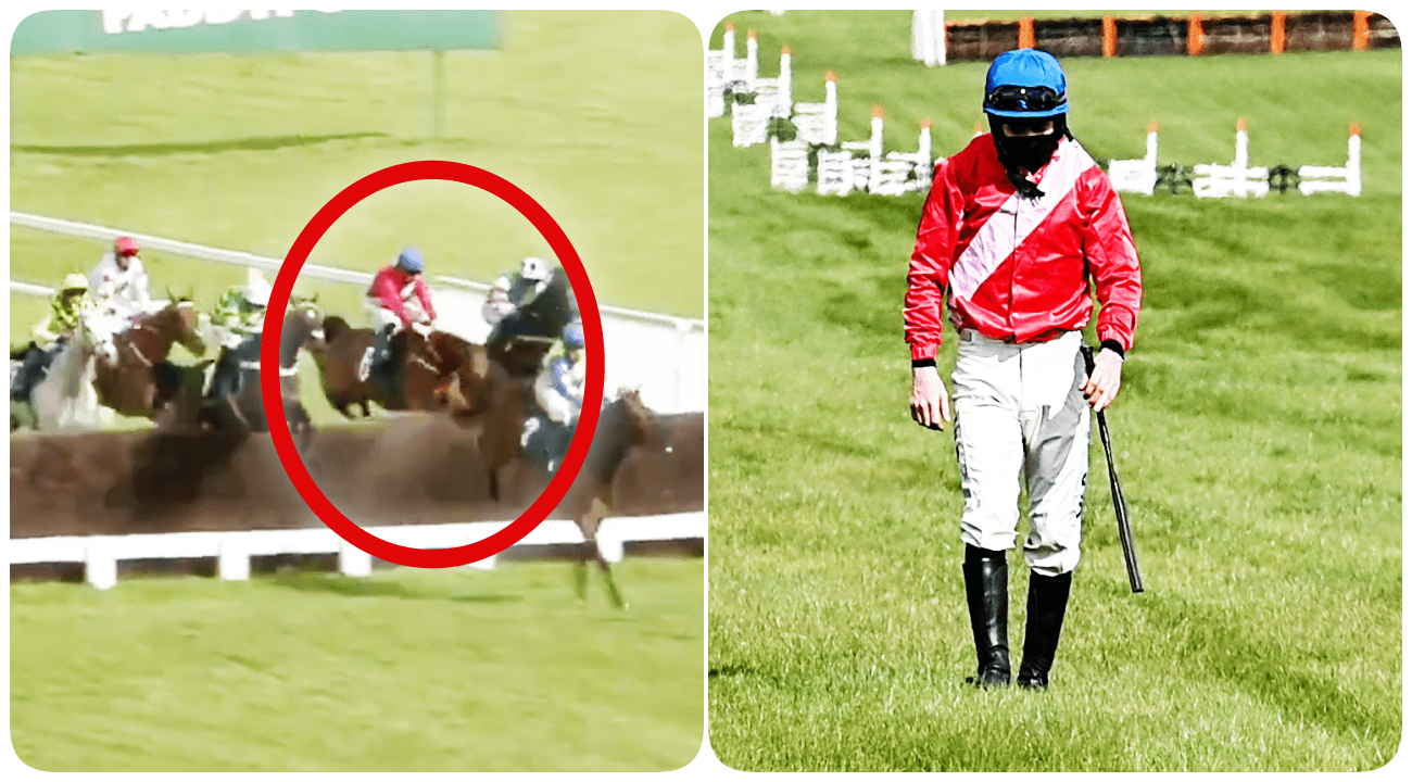 There it is, the moment every accumulator on the British isles vanished in the Cheltenham wind