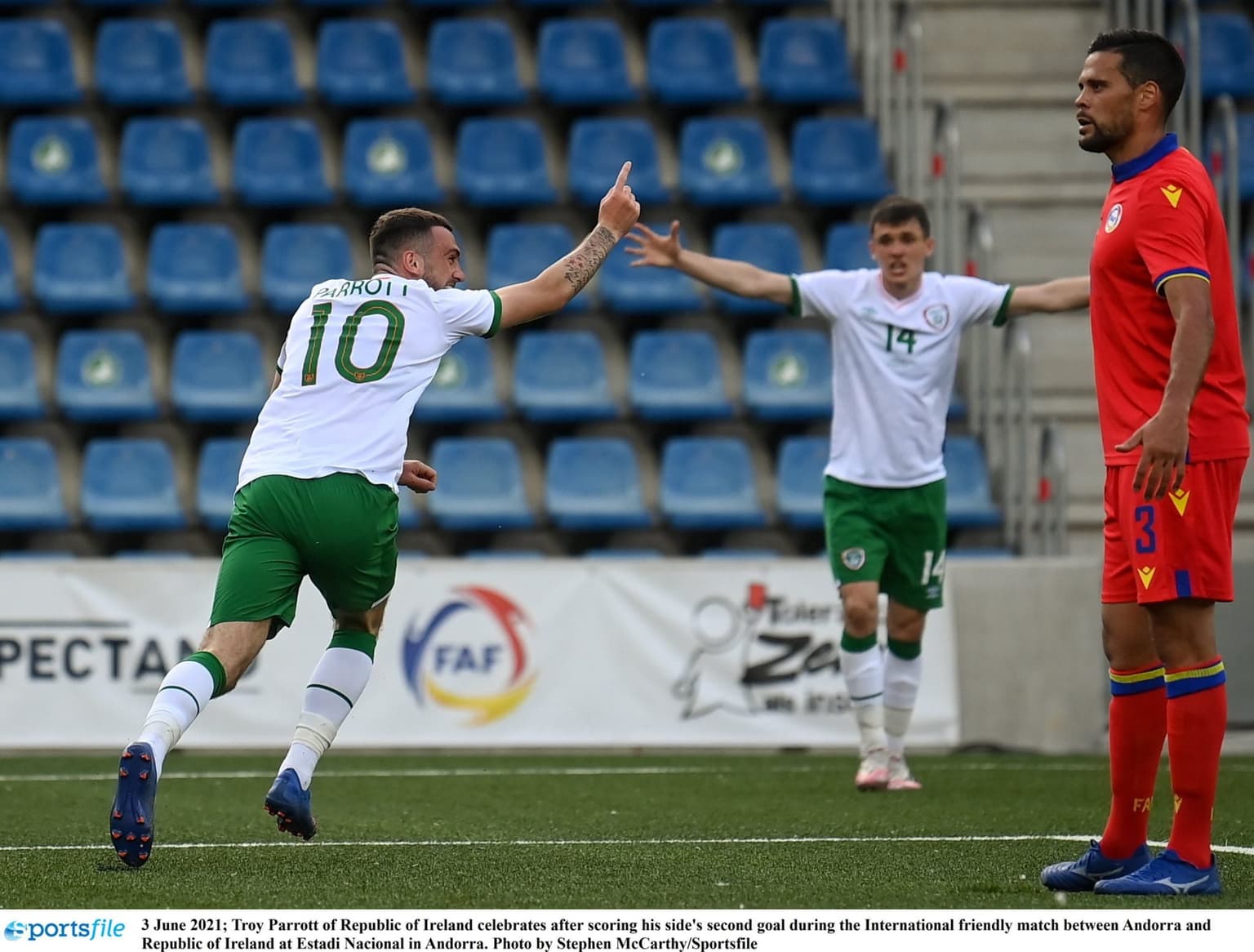 Troy Parrott saves Ireland’s blushes, but still work to do for Stephen Kenny’s side