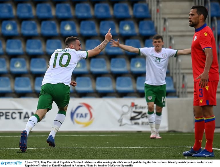 Troy Parrott saves Ireland’s blushes, but still work to do for Stephen Kenny’s side