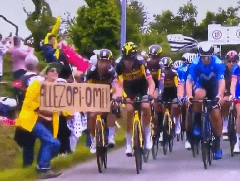 The woman who caused Tour de France crash will be sued once caught