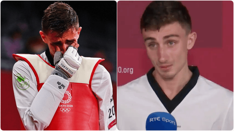 Heartbroken Jack Woolley fights through the tears after last-gasp Olympics loss Heartbroken Jack Woolley fights through the tears after last-gasp Olympics loss