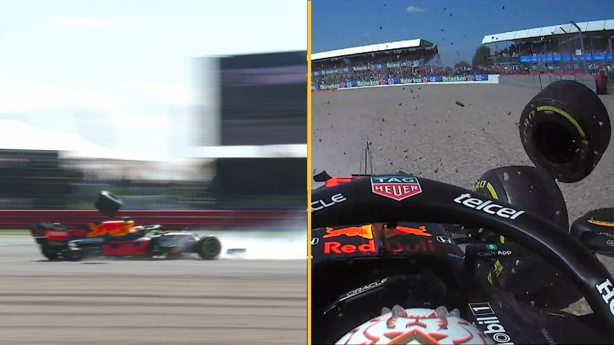 Lewis Hamilton slapped with penalty after big collision with Max Verstappen at Silverstone