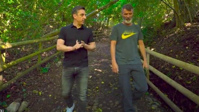 Gary Neville reveals which Irish actor turned him down when he asked for a photo
