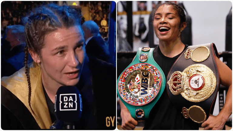 Katie Taylor called out for next fight during her victory over Jennifer Han Katie Taylor called out for next fight during her victory over Jennifer Han