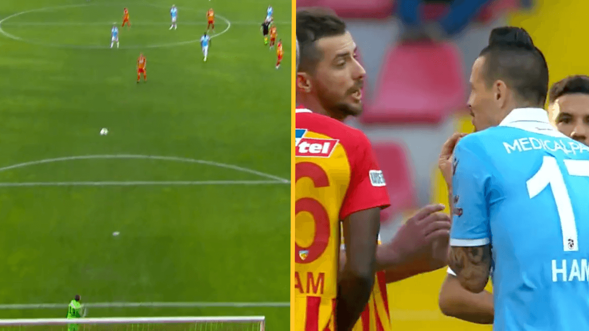 Marek Hamsik denied wonder goal from halfway by confusing rule