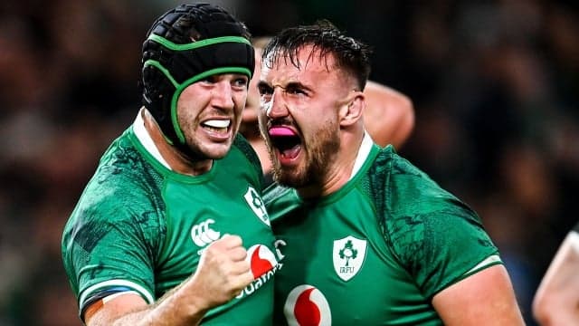 Ronan Kelleher had his priorities straight after Ireland beat the All Blacks