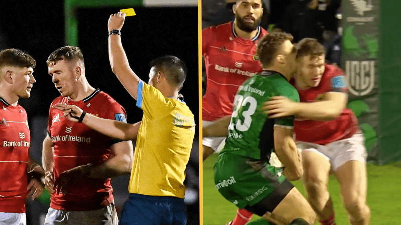 “He’s not dirty in the slightest, but it was red” – Darren Cave on Chris Farrell tackle