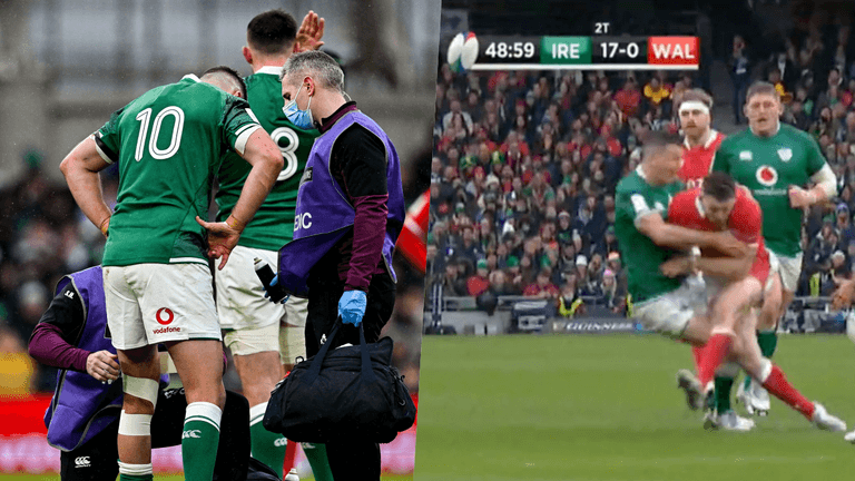Jaco Peyper’s comments show why Josh Adams only got yellow for Johnny Sexton smash Jaco Peyper’s comments show why Josh Adams only got yellow for Johnny Sexton smash