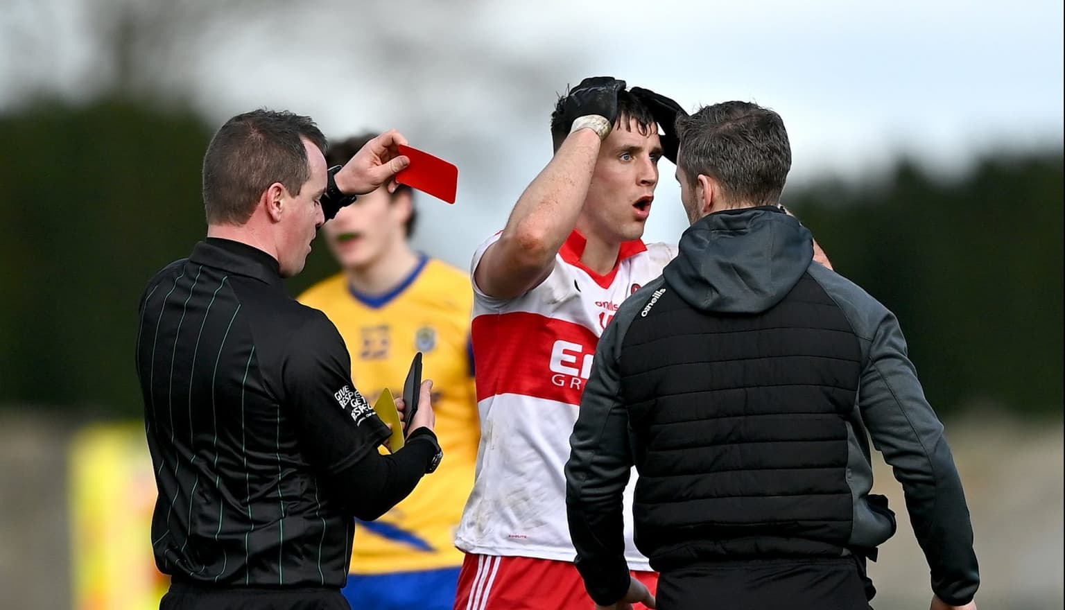 Things get worse for Derry and Shane McGuigan following controversial red card against Roscommon