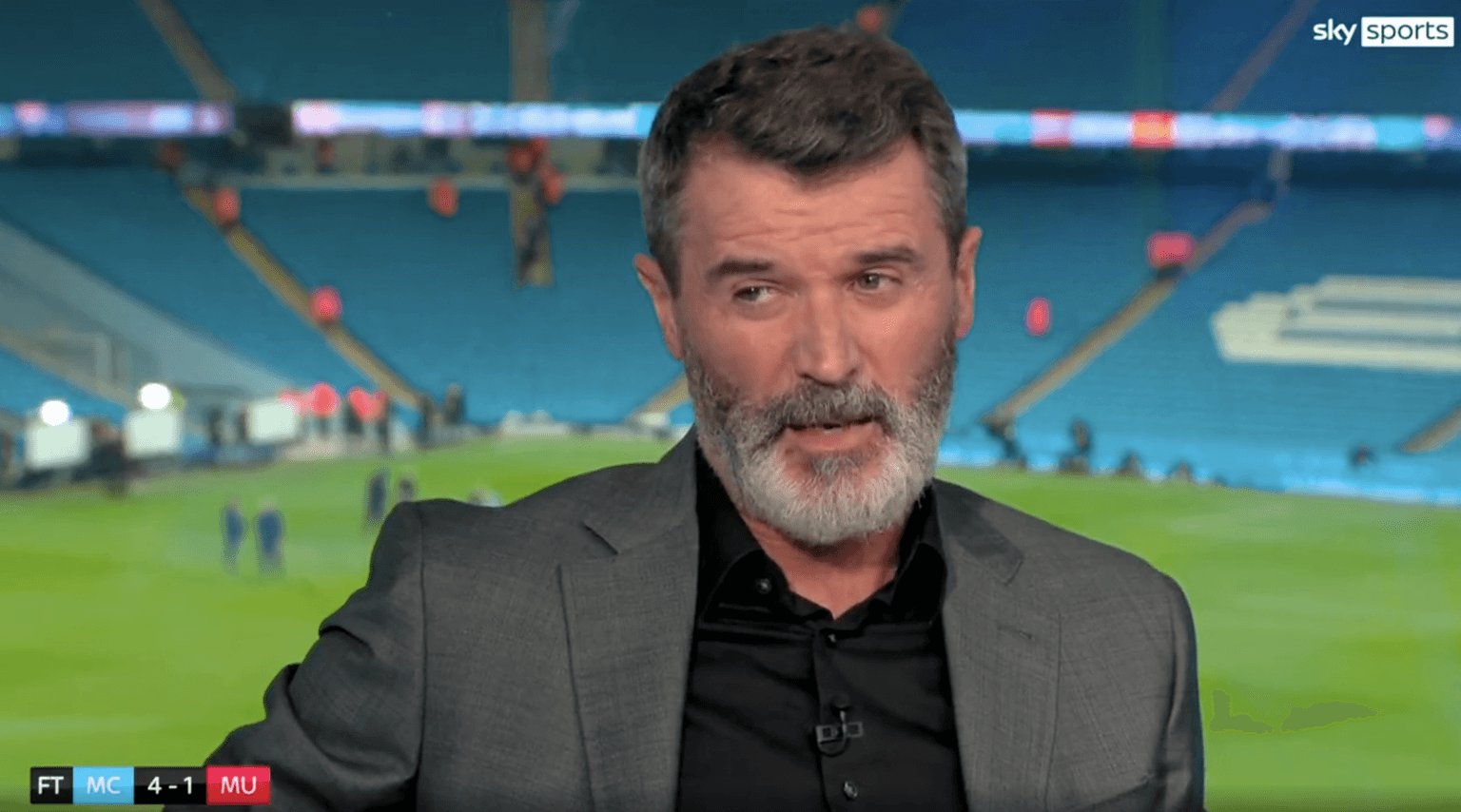 Roy Keane on the “unforgivable” aspect of Manchester United hiding by City