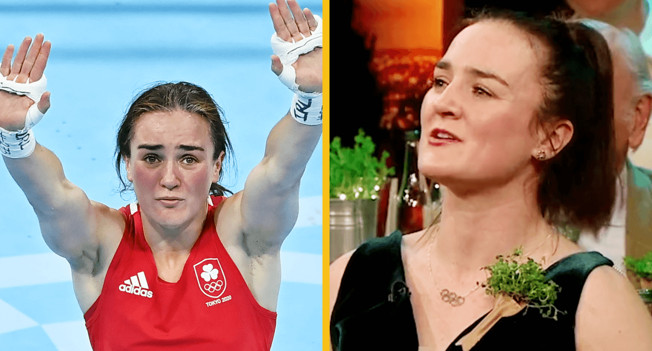 “I’m not saying that I’m not exhausted but I’ve kept training.” – Wedding bells but Kellie hasn’t forgot about the ring