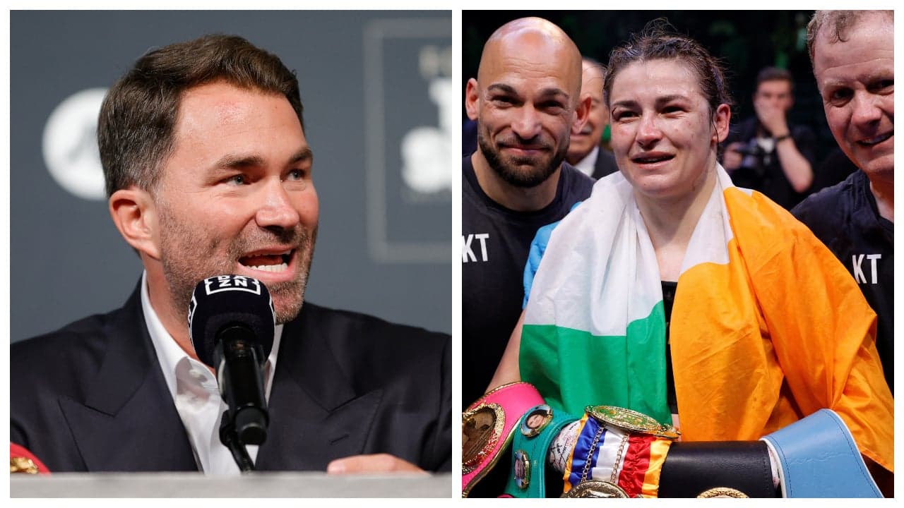 Eddie Hearn on two major issues that could prevent Katie Taylor fighting at Croke Park