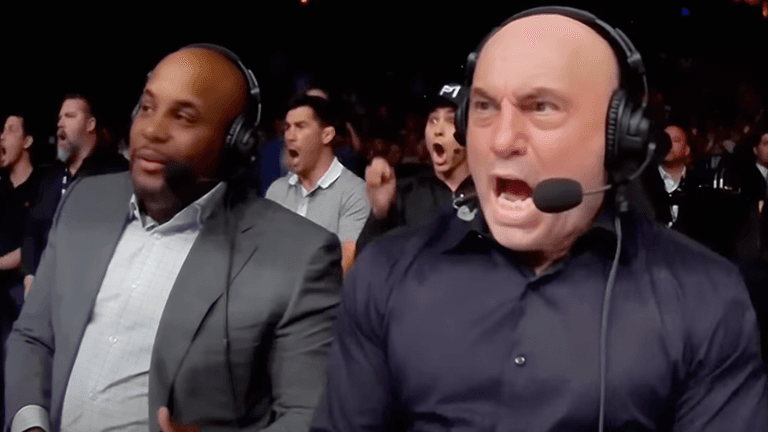 Commentating cage-side, Daniel Cormier missed the UFC knock-out of the year