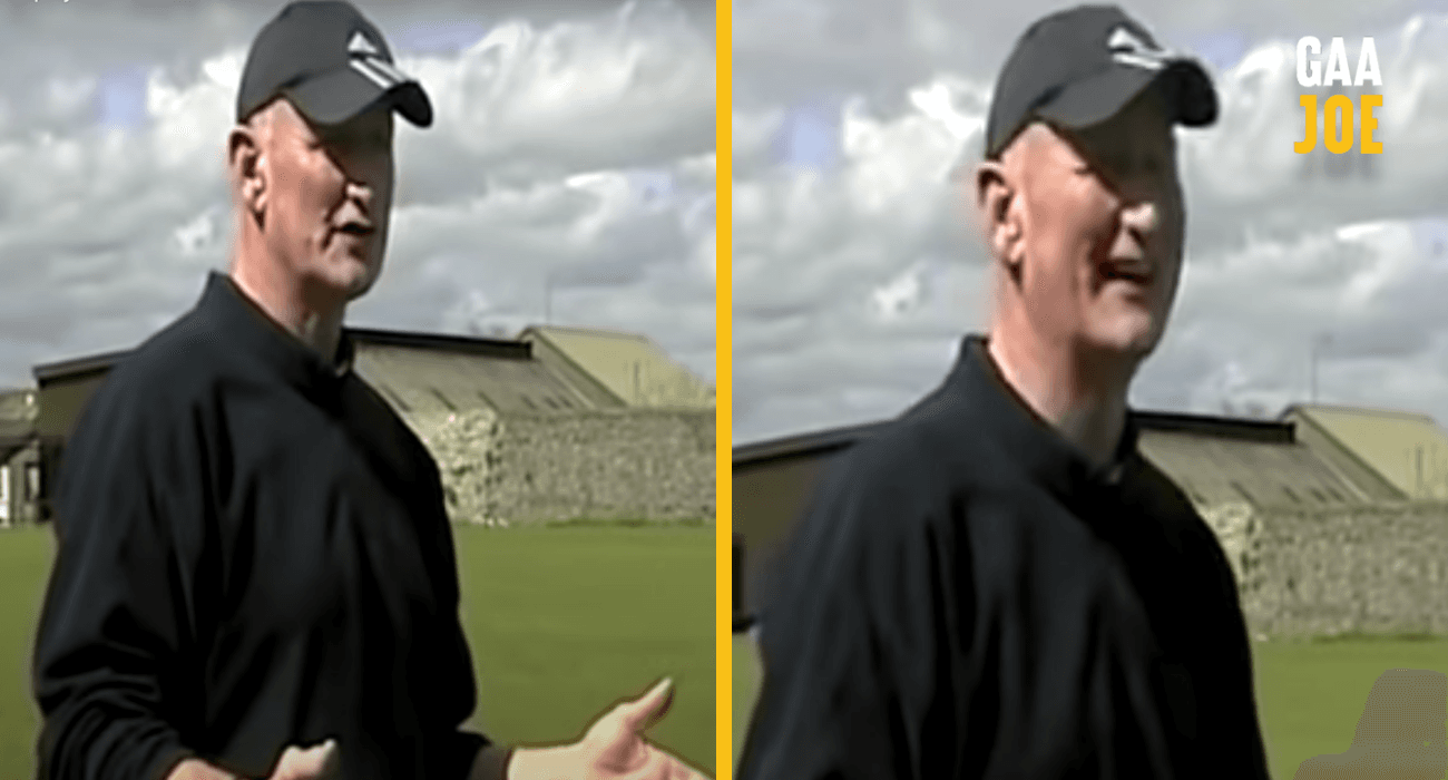 Old clip of Brian Cody giving hope to players who don’t have speed is as good as coaching gets