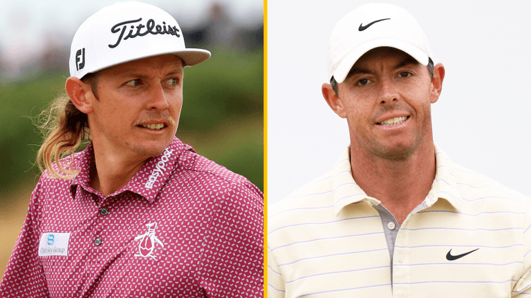 Rory McIlroy stuck playing it safe as Cameron Smith cuts loose to win The Open Rory McIlroy stuck playing it safe as Cameron Smith cuts loose to win The Open