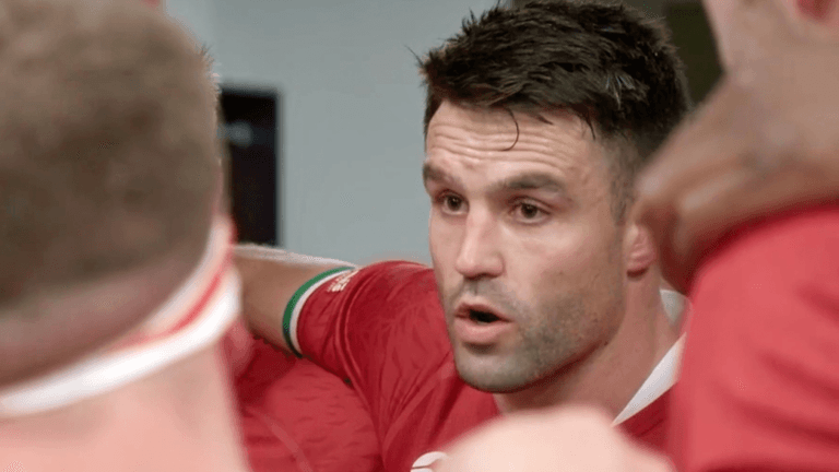 Conor Murray certainly brought the fire in his only pre-match speech as Lions captain Conor Murray certainly brought the fire in his only pre-match speech as Lions captain