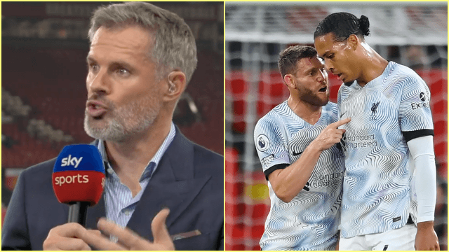 “It was embarrassing” – Jamie Carragher tears into Liverpool defenders