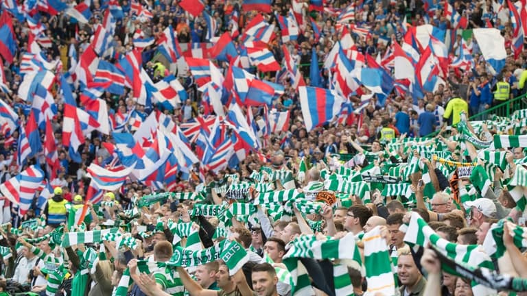 Uefa charge Celtic for banner as Rangers escape punishment Uefa charge Celtic for banner as Rangers escape punishment