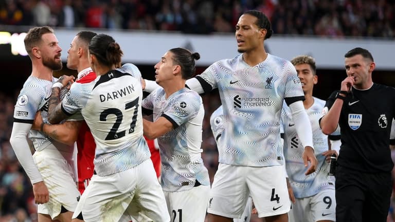 FA reviewing incident involving Arsenal and Liverpool players after clash FA reviewing incident involving Arsenal and Liverpool players after clash