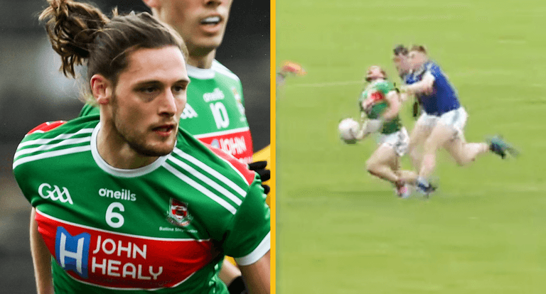 Padraig O’Hora gets his hair pulled as fly-goalie gets punished in Mayo championship Padraig O’Hora gets his hair pulled as fly-goalie gets punished in Mayo championship