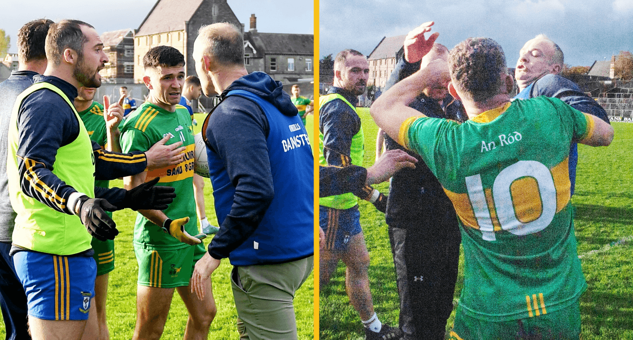Ratoath manager David Brady involved in sideline altercation for the second game in a row