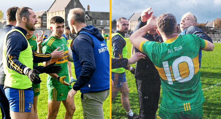 Ratoath manager David Brady involved in sideline altercation for the second game in a row