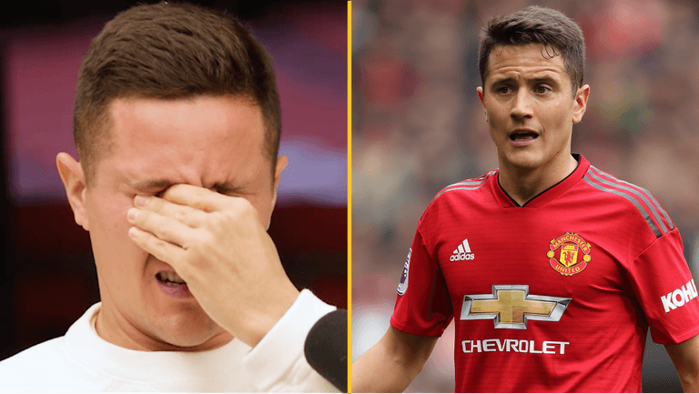 Tearful Ander Herrera walks out of Man United podcast Tearful Ander Herrera walks out of Man United podcast