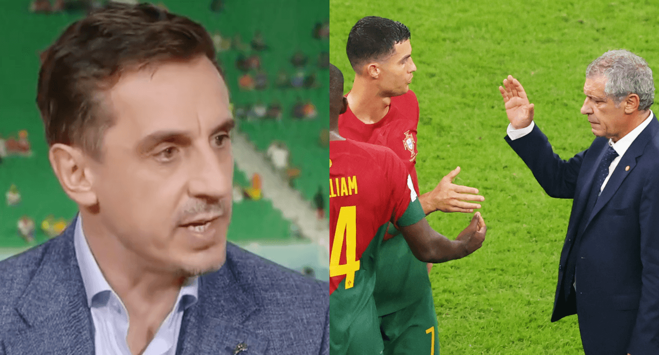 Gary Neville sticks up for Ronaldo as contextless pictures and videos taken as gospel