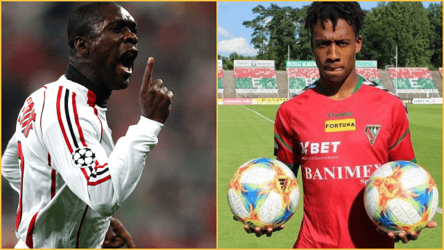 Clarence Seedorf’s nephew scores for League of Ireland team Clarence Seedorf’s nephew scores for League of Ireland team