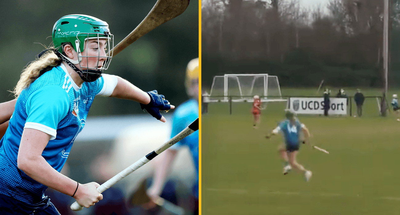 Roisin McCormick scores incredible late free to win TUD their first ever Ashbourne Cup