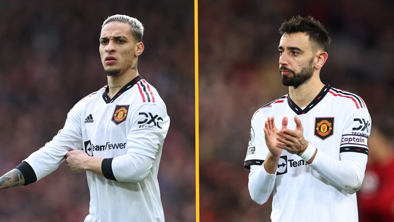 The role of Antony and Bruno Fernandes in Man United’s 7-0 loss to Liverpool must be highlighted
