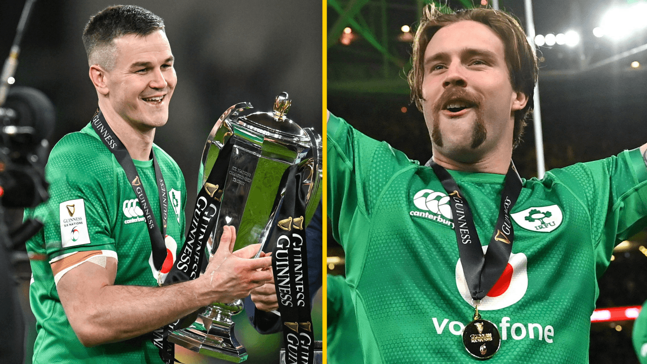Johnny Sexton was never going to let Mack Hansen forget his Grand Slam tattoo idea