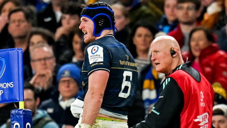 Ryan Baird distraught as he suffers brutal shoulder injury against Leicester