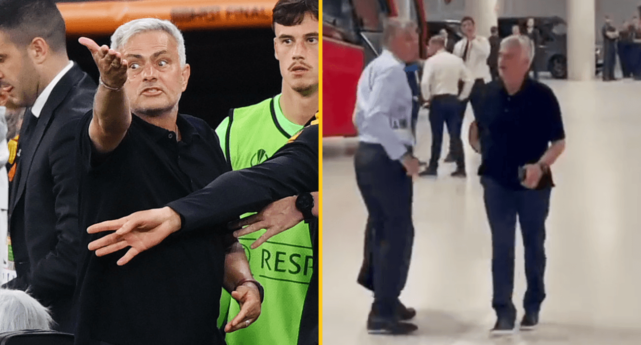 Jose Mourinho effs and blinds at Anthony Taylor in x-rated car park rant after Europa League final loss