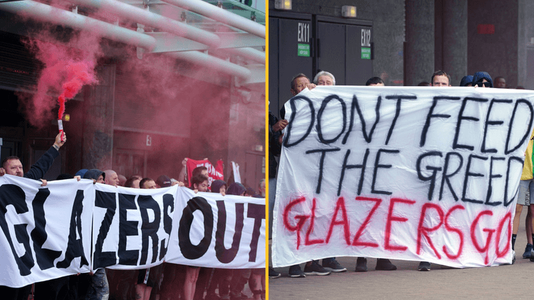Man United forced to close club shop on day of kit release due to protests Man United forced to close club shop on day of kit release due to protests
