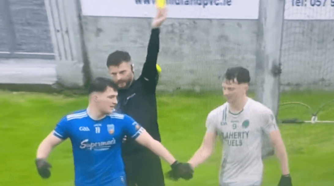 Offaly SFC final referee praised for over-turning red card decision as Tullamore regain title