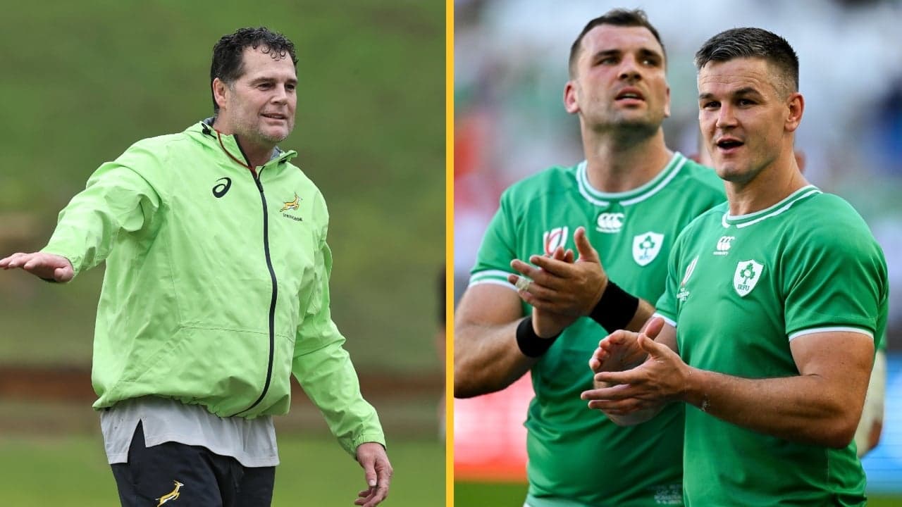 Springbok legend drops hint over sensational return to Irish rugby for Rassie Erasmus