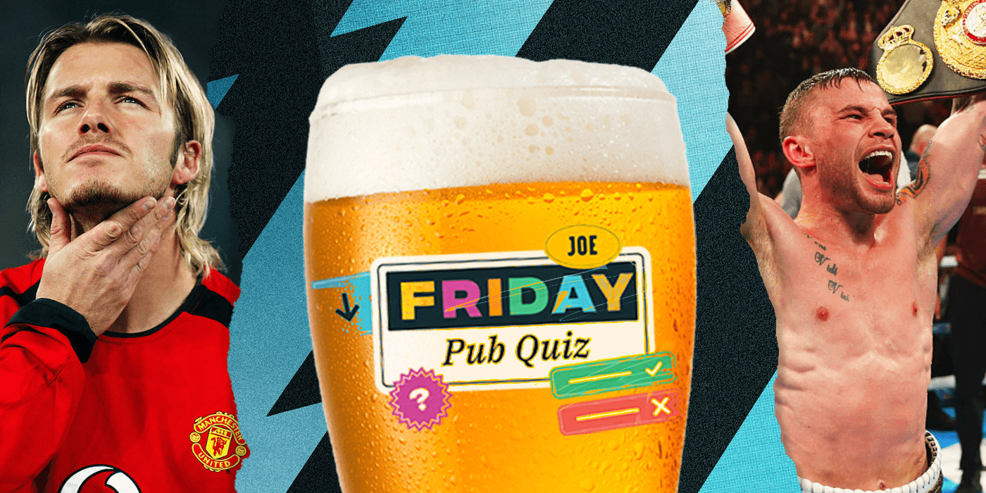 The SportsJOE Friday Pub Quiz week 46